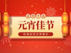 宏强美容仪器公司祝元宵节喜乐